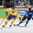 HELSINKI, FINLAND - JANUARY 4: Sweden's Adrian Kempe #29 skates with the puck while Finland's Kasperi Kapanen #24 chases him down during semifinal round action at the 2016 IIHF World Junior Championship. (Photo by Andre Ringuette/HHOF-IIHF Images)


